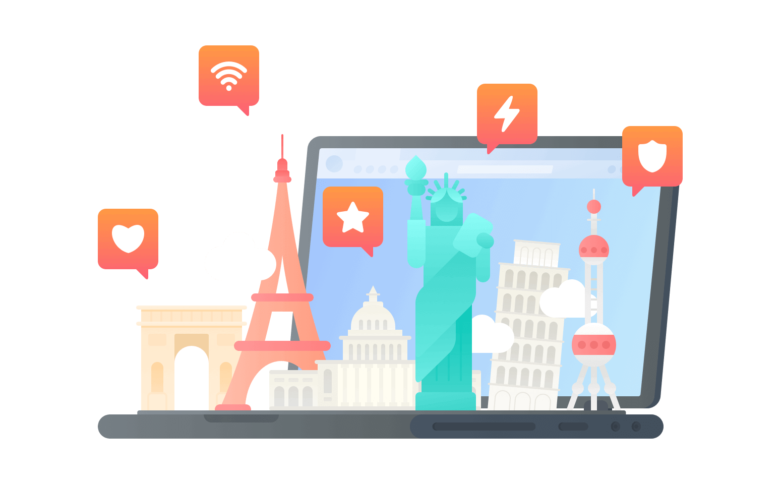 在喀麦隆连接到中国的代理 - 海龟VPN